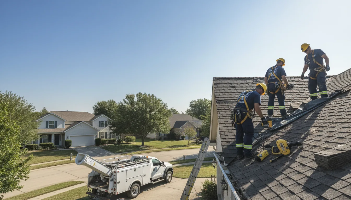 Emergency Roof Repair in Gillespie, IL near me